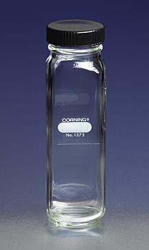 Corning 1372-160 Narrow-Mouth Milk Dilution Bottle, Graduated, 160mL; 48/CS  from Cole-Parmer